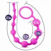 LUXE – SILICONE 10 BEADS – PINK -.- SEXSHOP OFERTAS